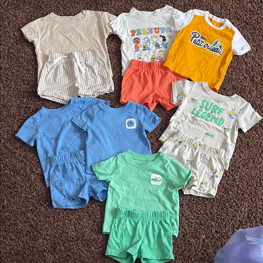 Baby boy matching sets